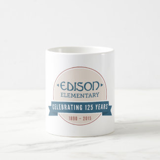 125. Jahrestags-Tasse Edison Kaffeetasse