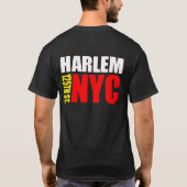 125. Shirt Harlems Straßen-NYC (Rückseite)
