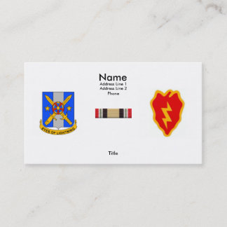 125th MIbn-25. Identifikation (L) mit OIF Visitenkarte