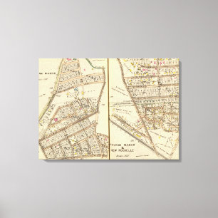 126127 Pelham Manor, New Rochelle Leinwanddruck