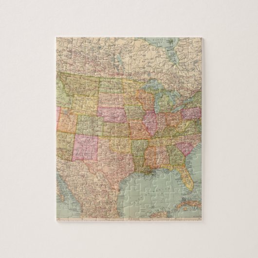 12728 Vereinigte Staaten Puzzle (Vertikal)