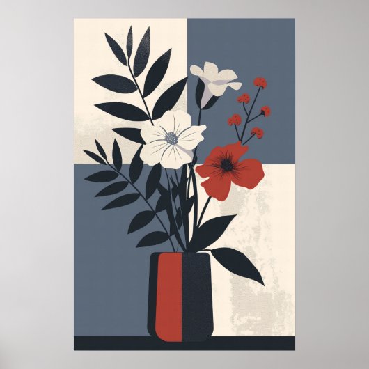 1273 Floral Poster (Vorne)