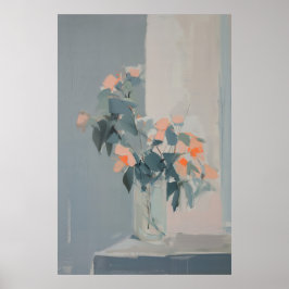1274 Floral Poster