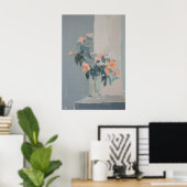 1274 Floral Poster (Heimbüro)