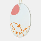 1276 abstrakte Kunst Keramik Ornament (Links)