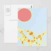 1276 abstrakte Kunst Postkarte (Vorne/Hinten)