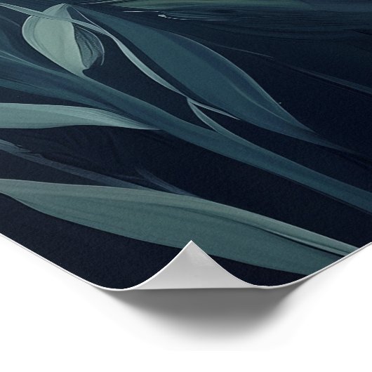 1276 Floral Poster (Ecke)