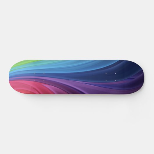 12774029431989228505abstrakt-Regenbogen-Hintergrun Skateboard (Horizontal)