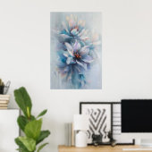 1277 Floral Poster (Heimbüro)