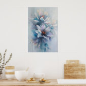 1277 Floral Poster (Küche)