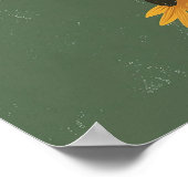 1278 Floral Poster (Ecke)