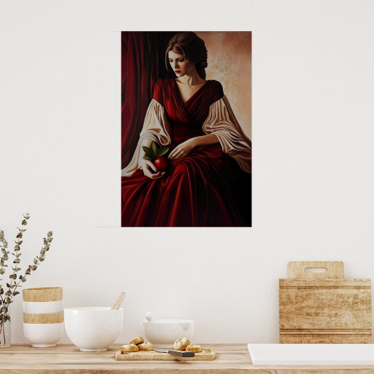 127 Personen Poster (Küche)