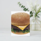 1280px-Cheeseburger.png Postkarte (Stehend Vorderseite)