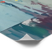 1283 Floral Poster (Ecke)