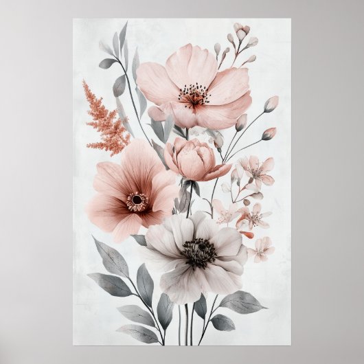 1289 Floral Poster (Vorne)