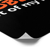 128.Erntedank Shirt Funny GOBBLE WOBBLE Türkei Poster (Ecke)