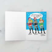 #128 Weihnachtskarte Feiertagskarte (Innenseite)