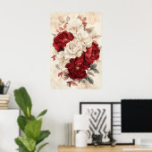 1290 Floral Poster (Heimbüro)