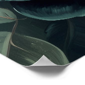 1294 Floral Poster (Ecke)