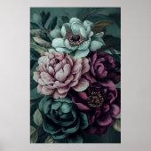 1294 Floral Poster (Vorne)
