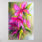 1296 Floral Poster (Vorne)