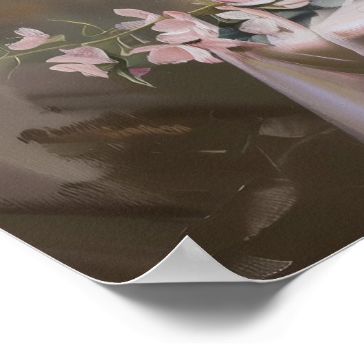 1297 Floral Poster (Ecke)