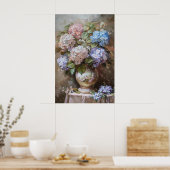 1297 Floral Poster (Küche)