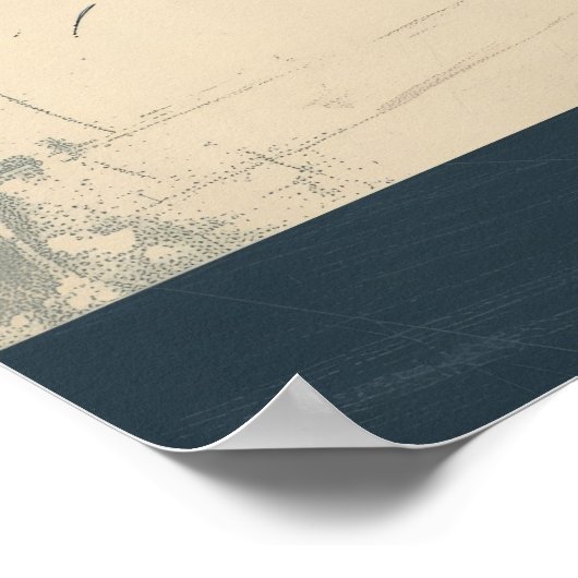 1298 Floral Poster (Ecke)