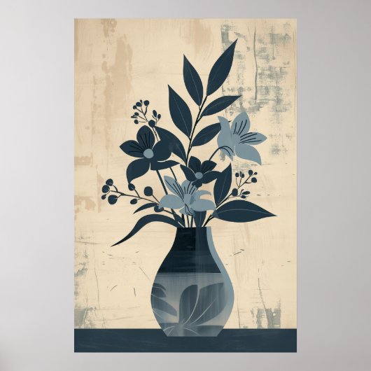 1298 Floral Poster (Vorne)