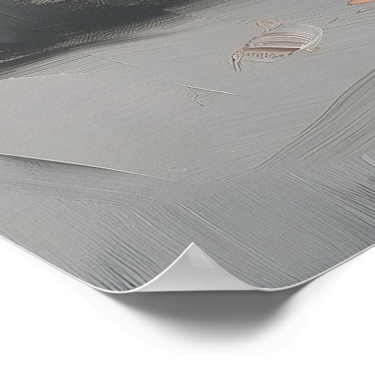 1299 Floral Poster (Ecke)