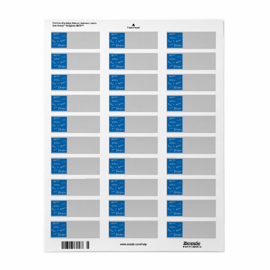 129 BLAUE MATHMATISCHE AUSRÜSTUNGEN MATH ALGEBRA E (Vorne)