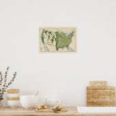 129 Größe der Betriebe 1900 Poster (Küche)