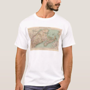 129 Maine, Neuschottland, New-Brunswick, Quebec T-Shirt