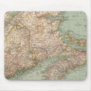 129 Maine, Nova Scotia, New Brunswick, Quebec Mousepad