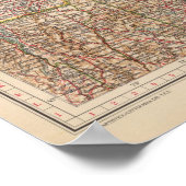 129 Maine, Nova Scotia, New Brunswick, Quebec Poster (Ecke)