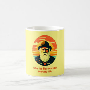 12.02. Charles Darwin Day Kaffeetasse
