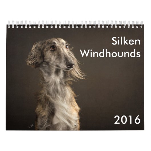 12 2016 seidener Windhounds Kalender (Titelbild)