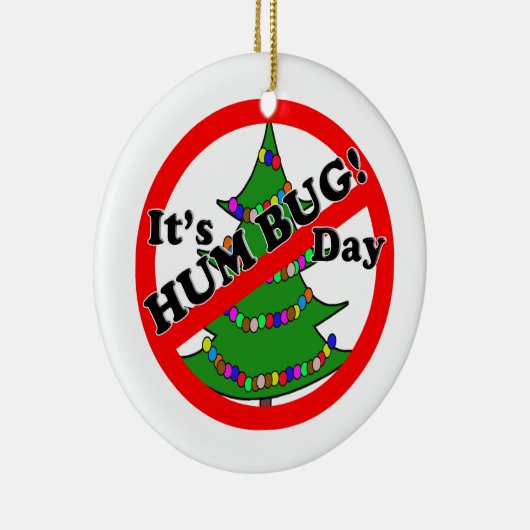 12-21 Humbug Day Keramik Ornament (Rechts)