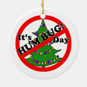 12-21 Humbug Day Keramik Ornament (Hinten)