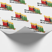 12-26 Happy Kwanzaa Geschenkpapier (Ecke)