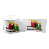 12-26 Happy Kwanzaa Ripsband (Spule)
