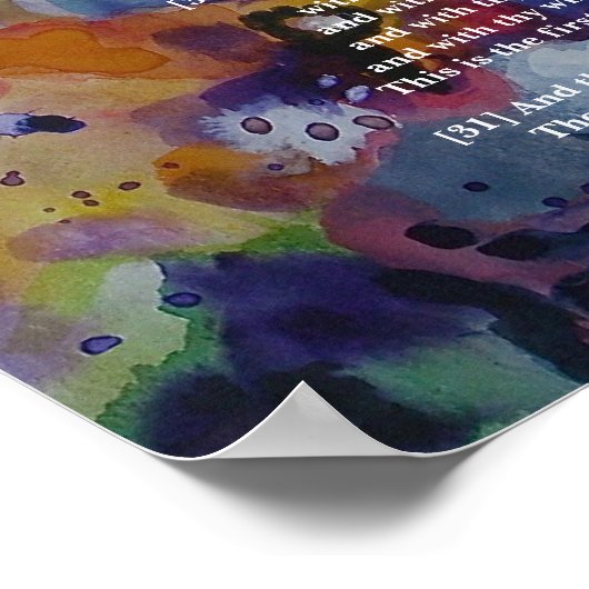 12:28-31 Uhr Poster (Ecke)