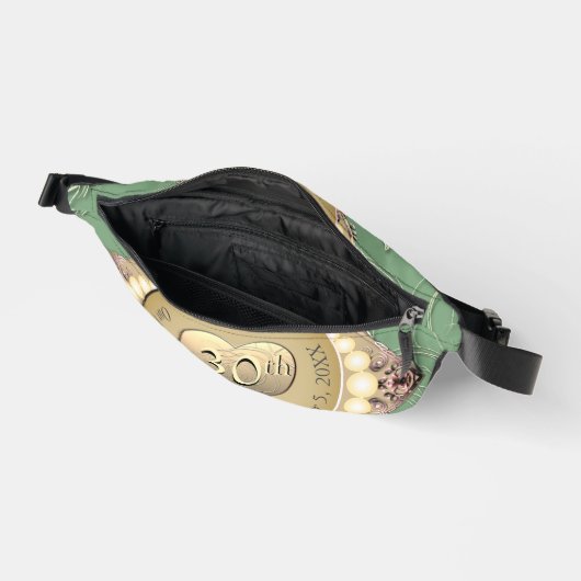 12./30. Pearl Anniversary Print Cut Sew Bag Bauchtasche (Offen)