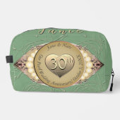 12./30. Pearl Anniversary Print Cut Sew Bag Waschbeutel (Vorderseite)