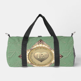 12/30. Pearl & Green Wedding Jubiläum Duffle Bag