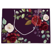 12.5lx4wx9h große Geschenktasche Plum Lila Rose Go Große Geschenktüte (Vorderseite)