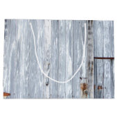 12.5lx4wx9h große Geschenktasche Weißwaschholz Hol Große Geschenktüte (Rückseite)