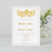 12,7 cm x 17,8 cm Foil-Einladung Folieneinladung (Stehend vorne)