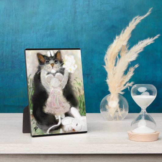 12,7cm x 17,78cm mit Ständer Fotoplatte (Seite)