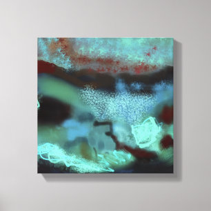 12"" abstraktes inspiriertes der Leinwand X12